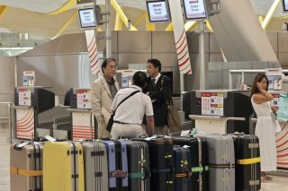 Les régions les plus visitées ont été la Catalogne (21,2 millions de touristes), devant les îles Baléares (16,9 millions), les îles Canaries (16,4 millions) et l'Andalousie (14,3 millions). (KEYSTONE/AP Photo/Paul White) KEYSTONE/AP/PAUL WHITE